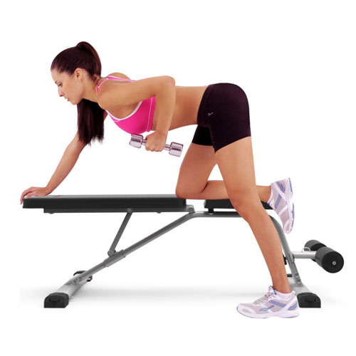 What are the exercise equipment for different body parts