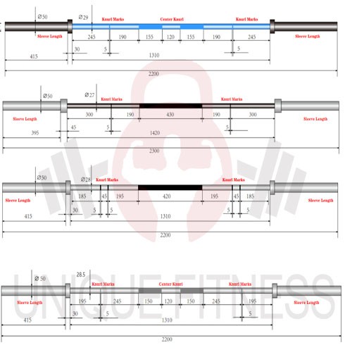 Weight Lifting Barbell