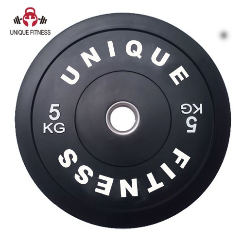 Black Bumper Plate 