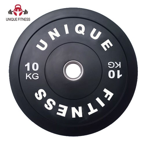 Black Bumper Plate 