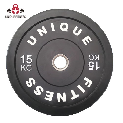 Black Bumper Plate 