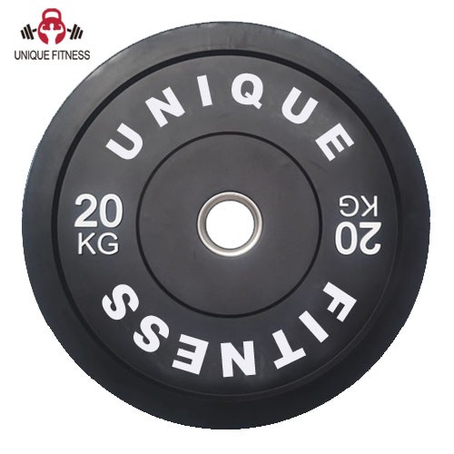 Black Bumper Plate 