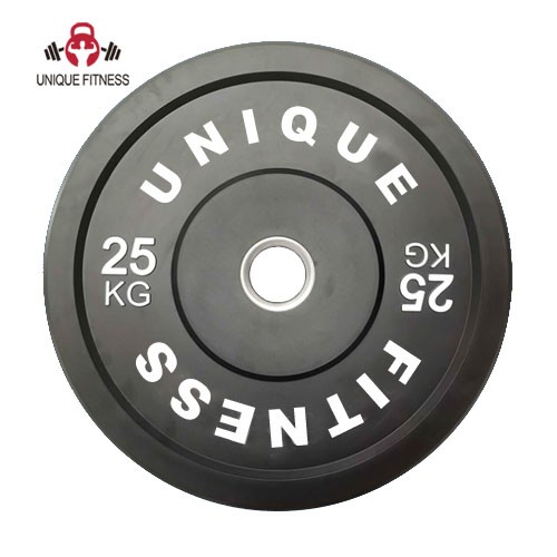 Black Bumper Plate 