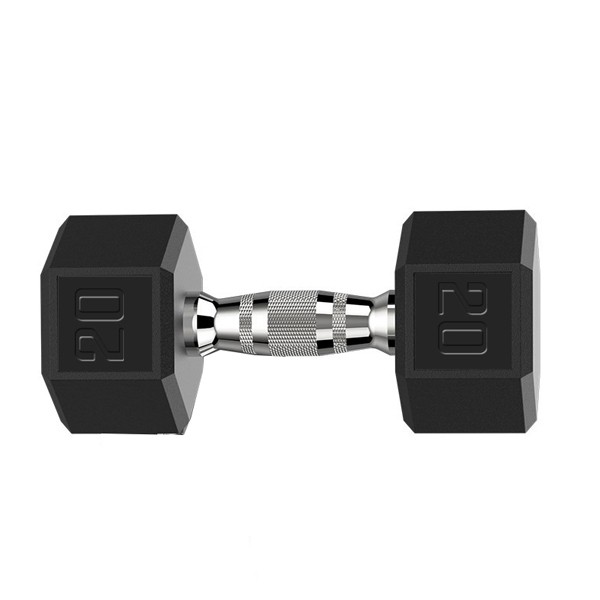 Rubber Hex Dumbbells